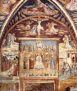 GOZZOLI, Benozzo Madonna and Child Surrounded by Saints sd oil painting reproduction